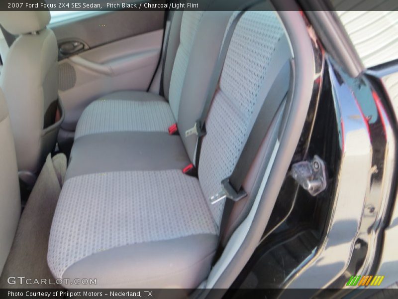 Pitch Black / Charcoal/Light Flint 2007 Ford Focus ZX4 SES Sedan