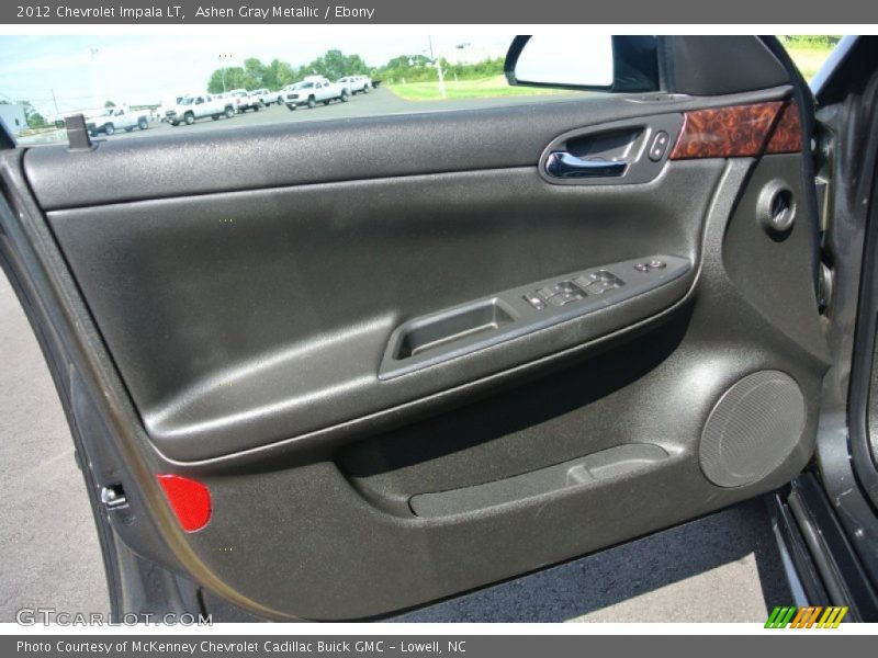 Ashen Gray Metallic / Ebony 2012 Chevrolet Impala LT