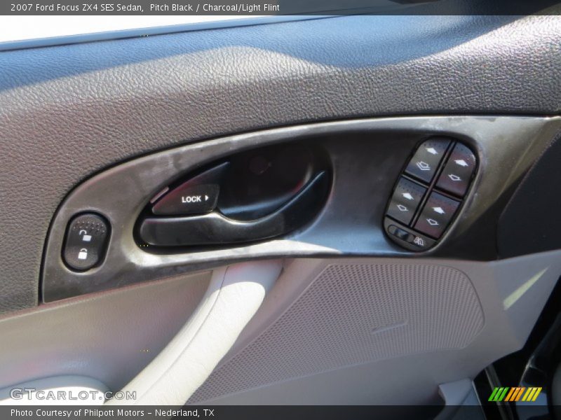 Pitch Black / Charcoal/Light Flint 2007 Ford Focus ZX4 SES Sedan