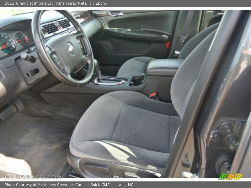 Ashen Gray Metallic / Ebony 2012 Chevrolet Impala LT