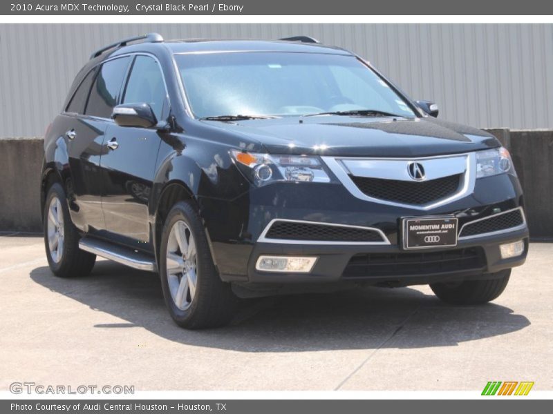 Crystal Black Pearl / Ebony 2010 Acura MDX Technology