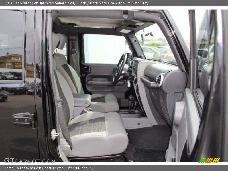 Black / Dark Slate Gray/Medium Slate Gray 2010 Jeep Wrangler Unlimited Sahara 4x4