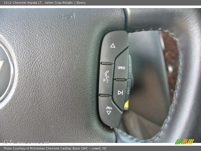 Ashen Gray Metallic / Ebony 2012 Chevrolet Impala LT