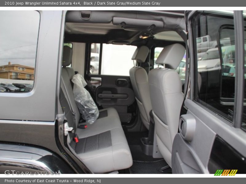 Black / Dark Slate Gray/Medium Slate Gray 2010 Jeep Wrangler Unlimited Sahara 4x4