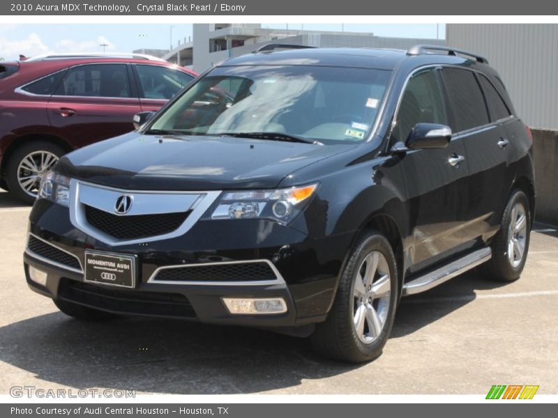 Crystal Black Pearl / Ebony 2010 Acura MDX Technology