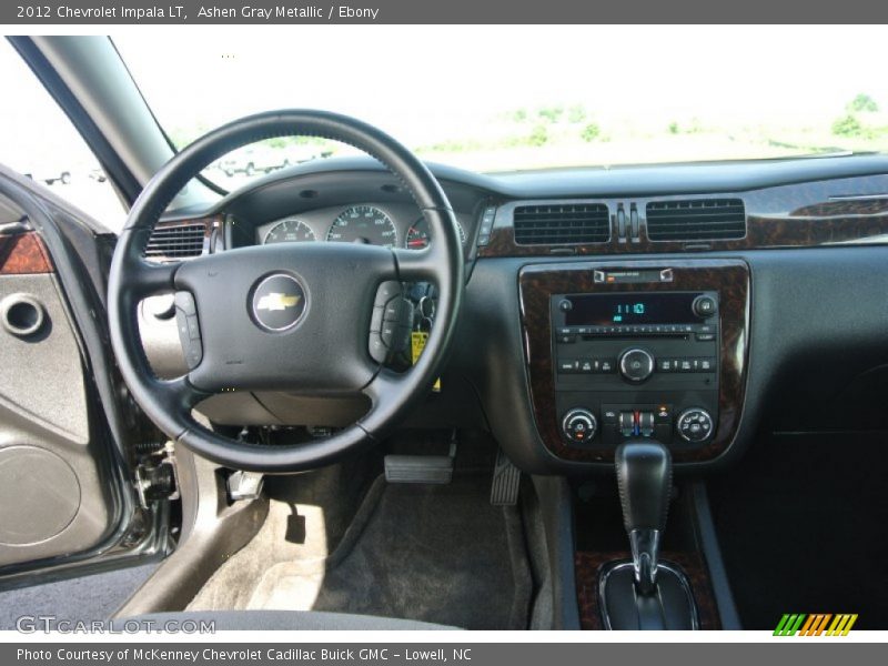 Ashen Gray Metallic / Ebony 2012 Chevrolet Impala LT