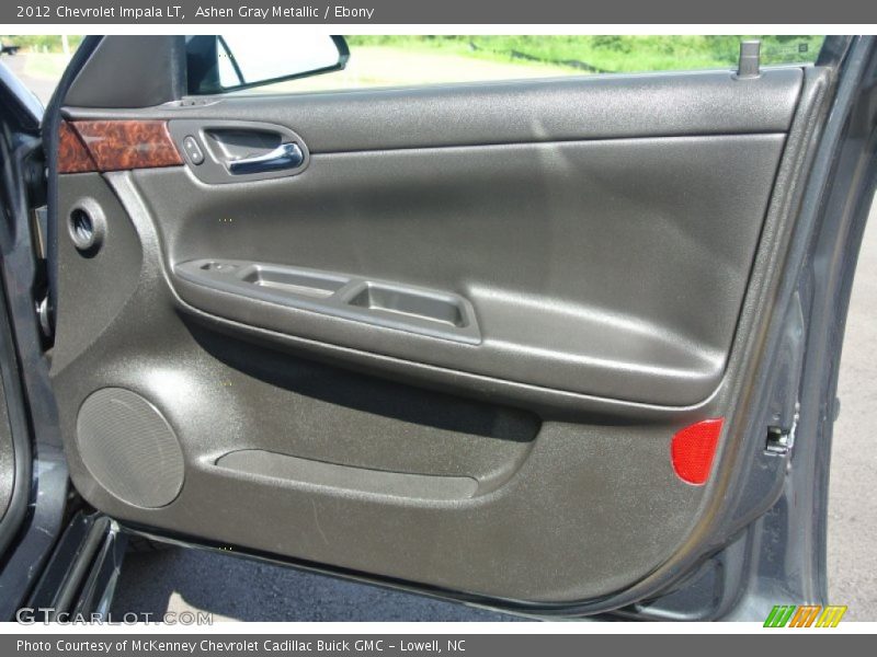 Ashen Gray Metallic / Ebony 2012 Chevrolet Impala LT