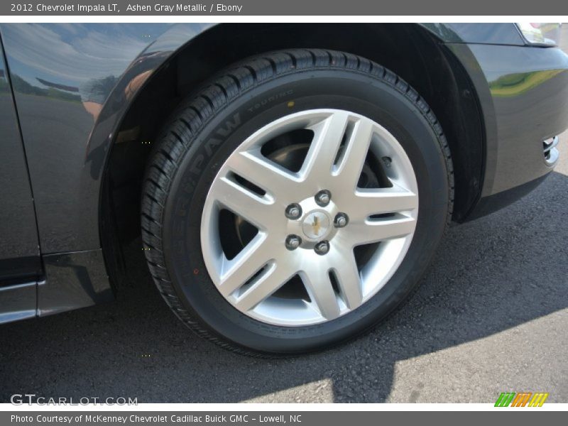 Ashen Gray Metallic / Ebony 2012 Chevrolet Impala LT