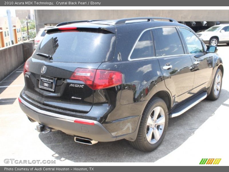 Crystal Black Pearl / Ebony 2010 Acura MDX Technology