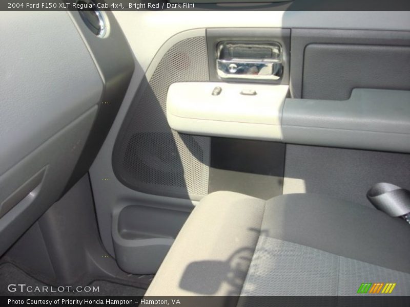 Bright Red / Dark Flint 2004 Ford F150 XLT Regular Cab 4x4
