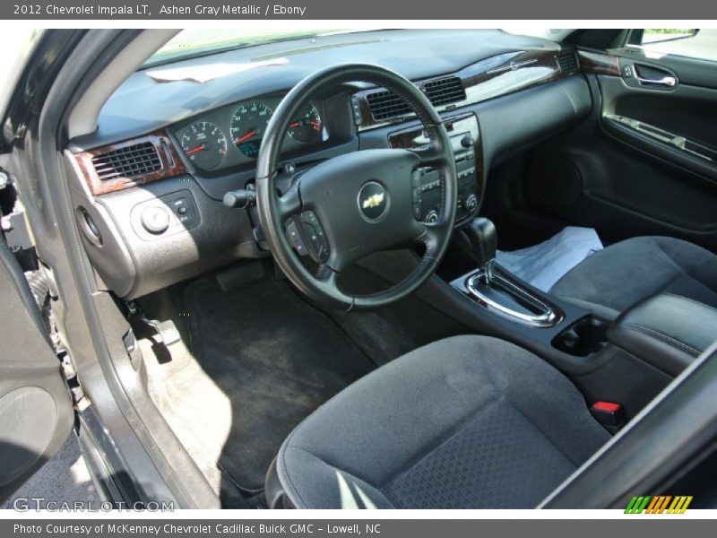 Ashen Gray Metallic / Ebony 2012 Chevrolet Impala LT