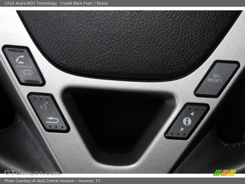 Crystal Black Pearl / Ebony 2010 Acura MDX Technology