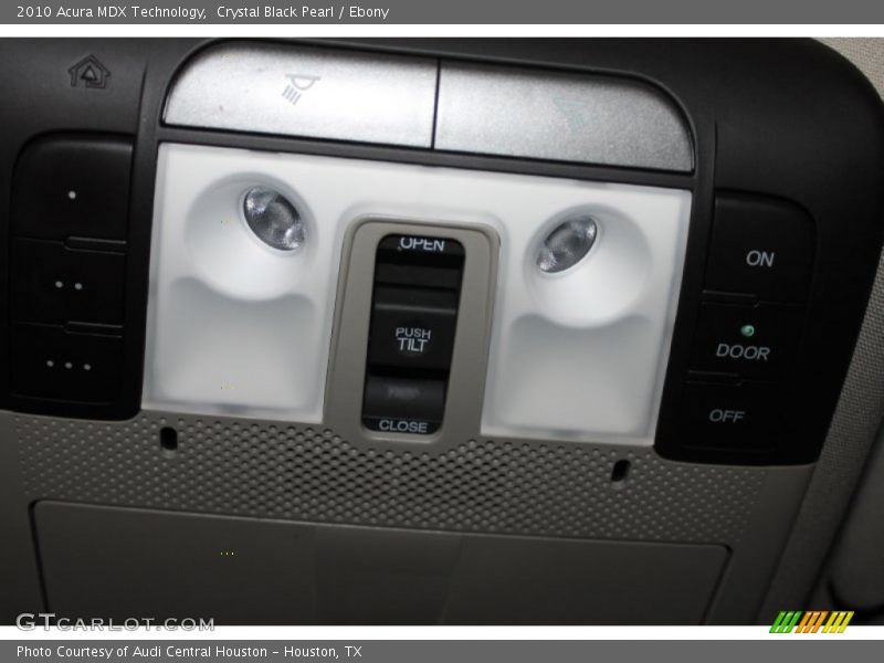 Crystal Black Pearl / Ebony 2010 Acura MDX Technology