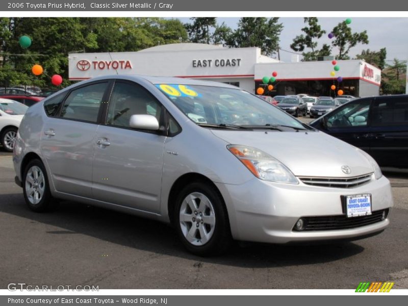 Classic Silver Metallic / Gray 2006 Toyota Prius Hybrid