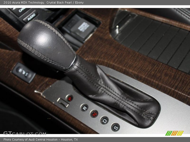 Crystal Black Pearl / Ebony 2010 Acura MDX Technology