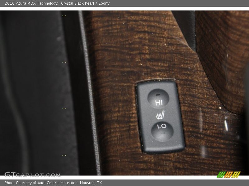 Crystal Black Pearl / Ebony 2010 Acura MDX Technology