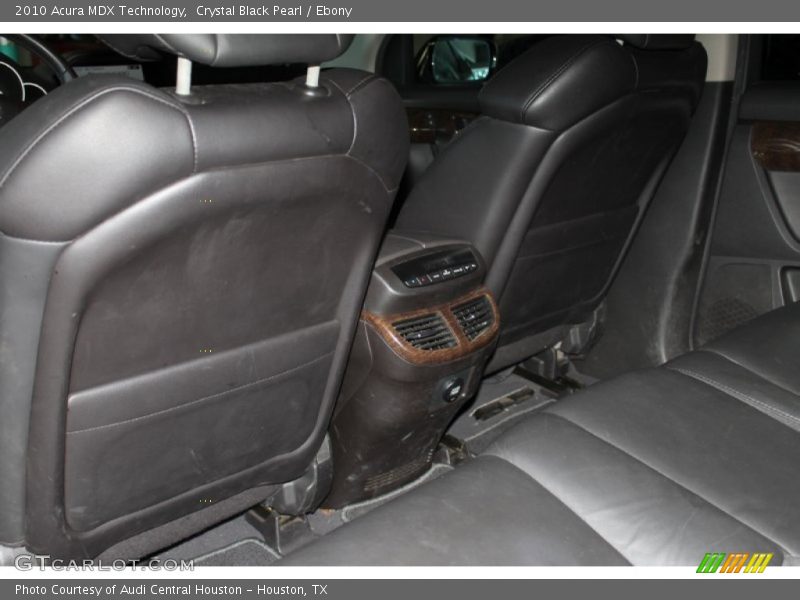 Crystal Black Pearl / Ebony 2010 Acura MDX Technology