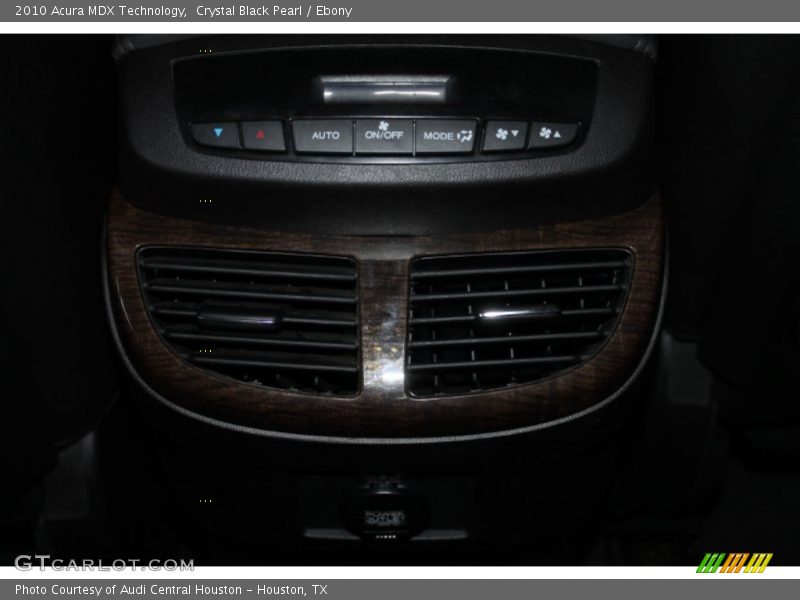 Crystal Black Pearl / Ebony 2010 Acura MDX Technology