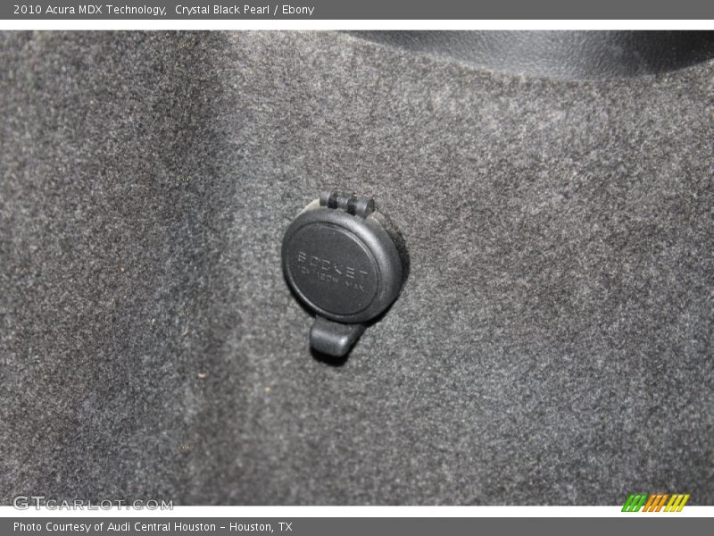 Crystal Black Pearl / Ebony 2010 Acura MDX Technology