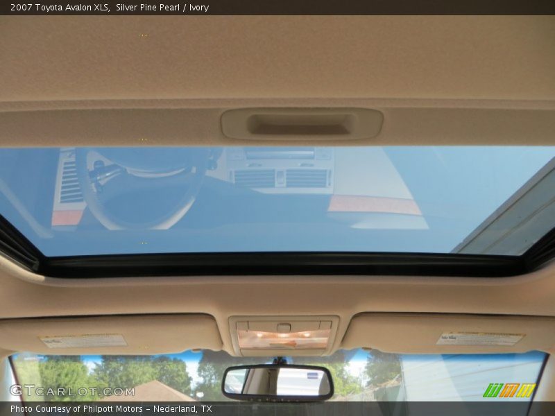 Silver Pine Pearl / Ivory 2007 Toyota Avalon XLS