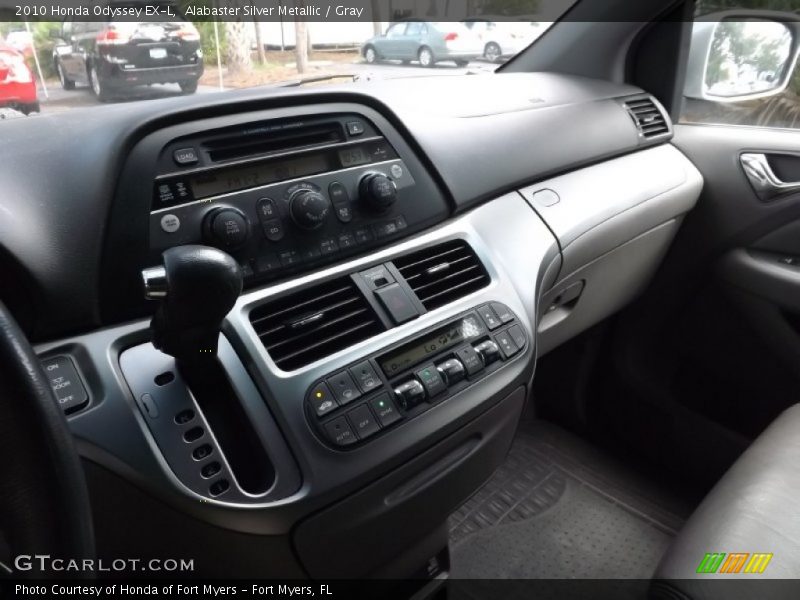 Alabaster Silver Metallic / Gray 2010 Honda Odyssey EX-L
