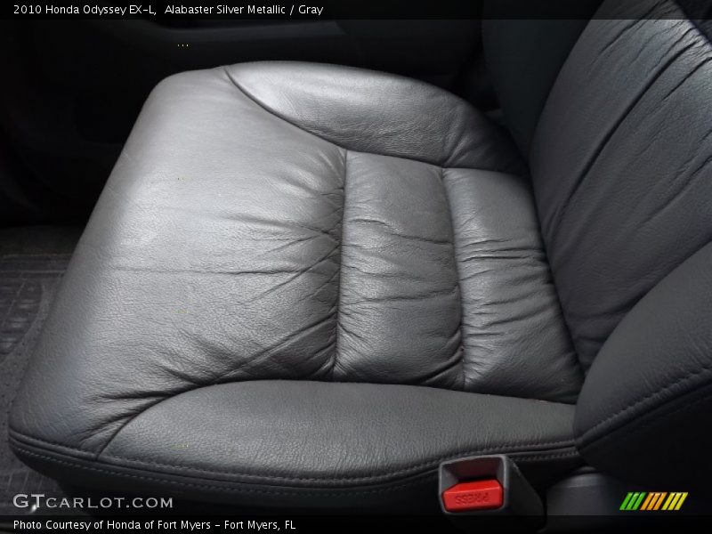 Alabaster Silver Metallic / Gray 2010 Honda Odyssey EX-L