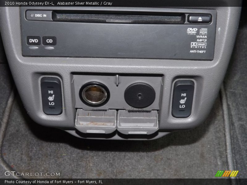 Alabaster Silver Metallic / Gray 2010 Honda Odyssey EX-L