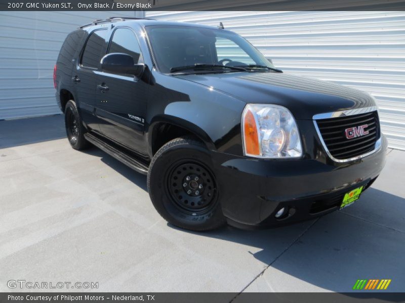 Onyx Black / Ebony Black 2007 GMC Yukon SLT