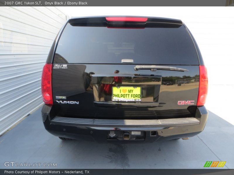 Onyx Black / Ebony Black 2007 GMC Yukon SLT
