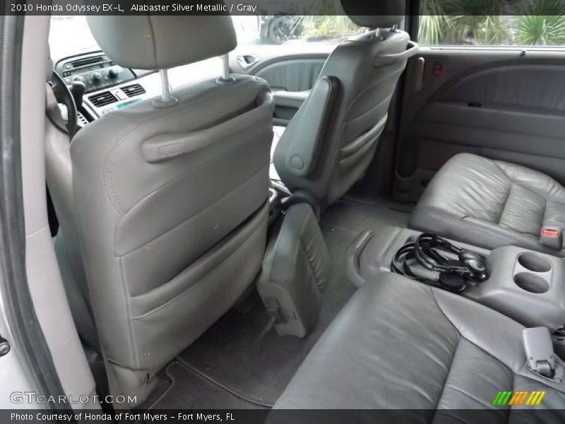 Alabaster Silver Metallic / Gray 2010 Honda Odyssey EX-L