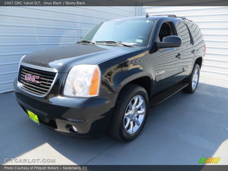 Onyx Black / Ebony Black 2007 GMC Yukon SLT