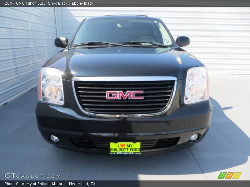 Onyx Black / Ebony Black 2007 GMC Yukon SLT