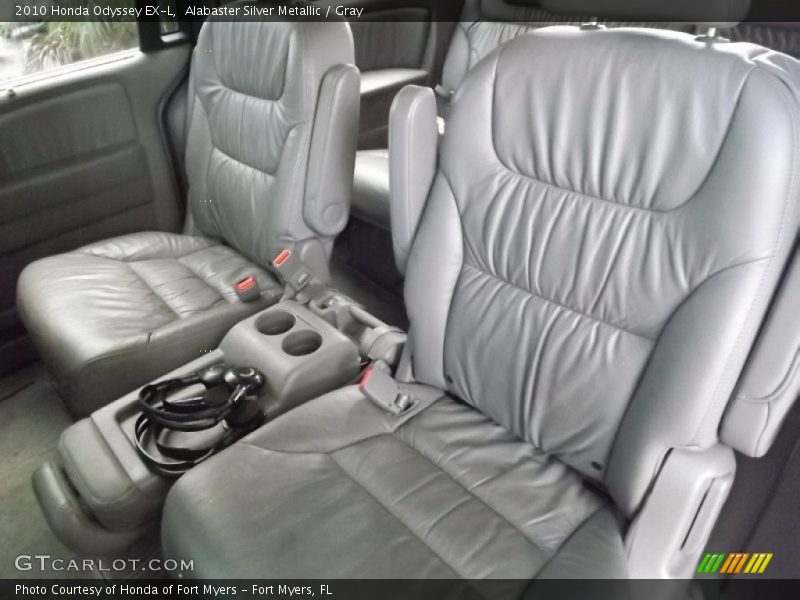 Alabaster Silver Metallic / Gray 2010 Honda Odyssey EX-L
