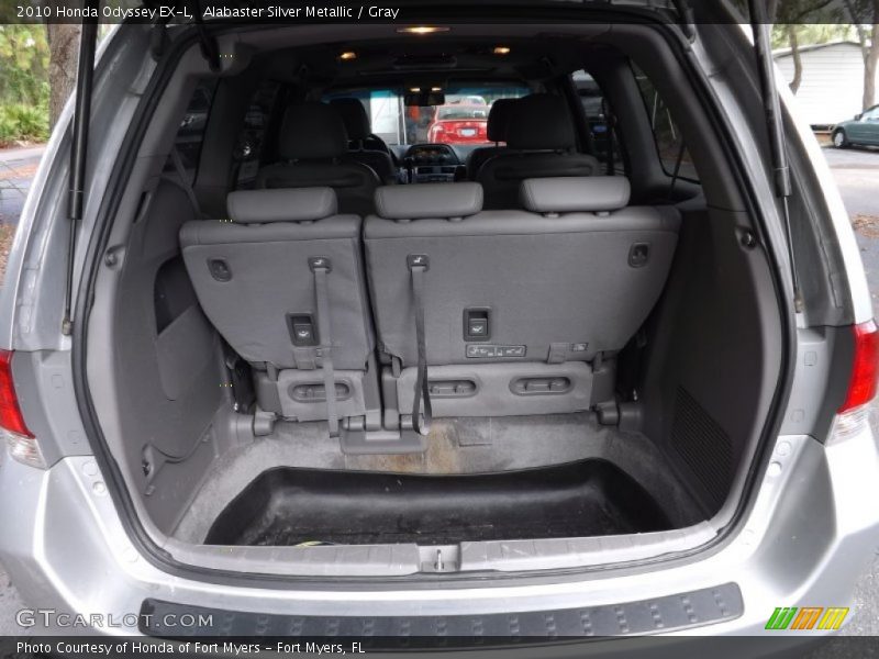 Alabaster Silver Metallic / Gray 2010 Honda Odyssey EX-L