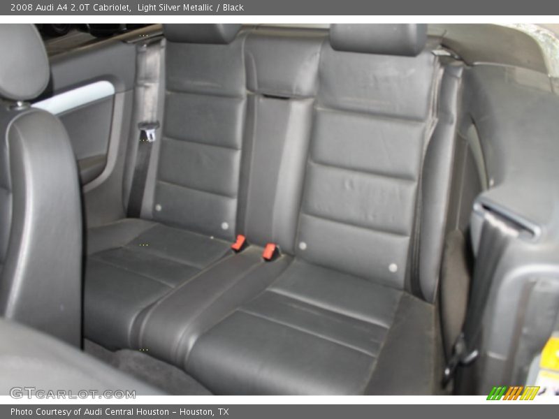 Light Silver Metallic / Black 2008 Audi A4 2.0T Cabriolet