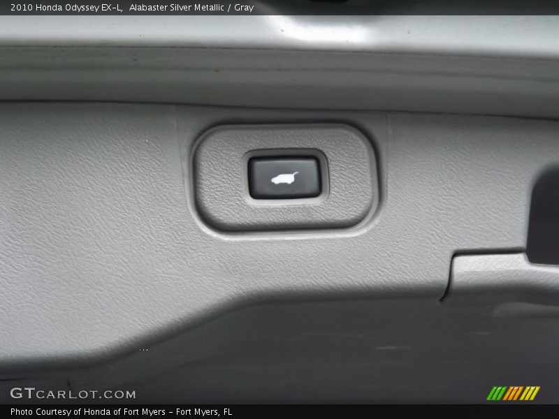Alabaster Silver Metallic / Gray 2010 Honda Odyssey EX-L