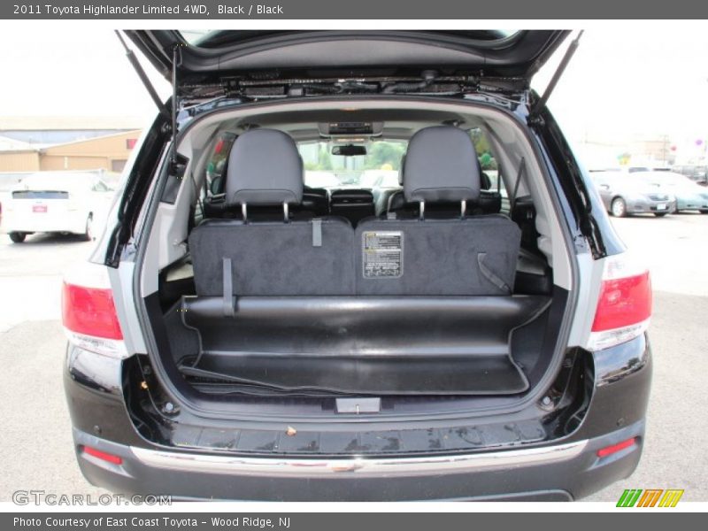 Black / Black 2011 Toyota Highlander Limited 4WD
