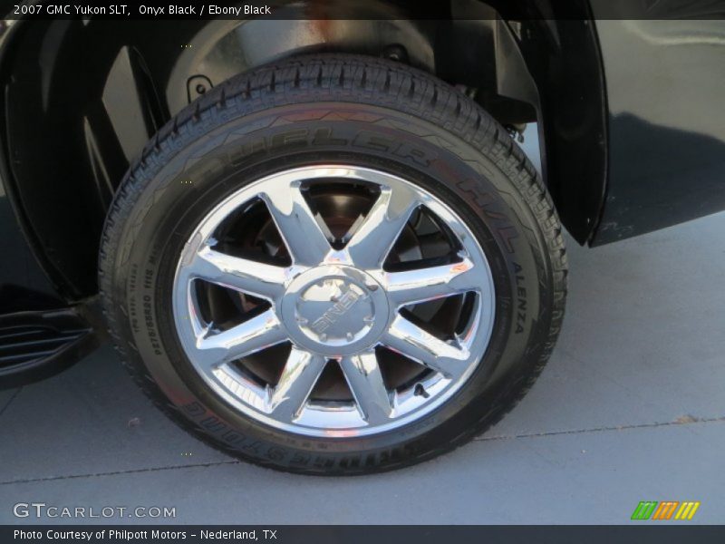 Onyx Black / Ebony Black 2007 GMC Yukon SLT