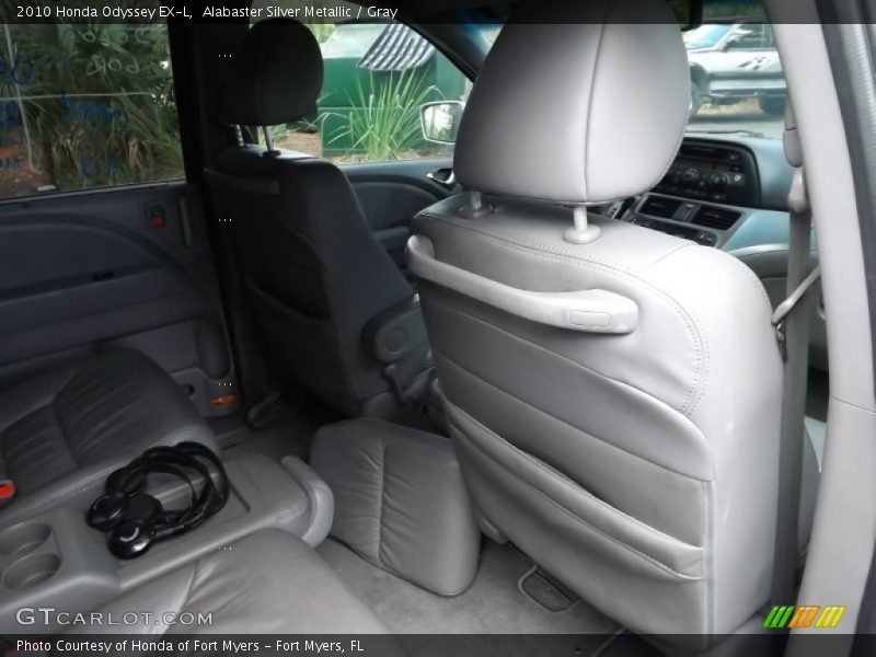 Alabaster Silver Metallic / Gray 2010 Honda Odyssey EX-L