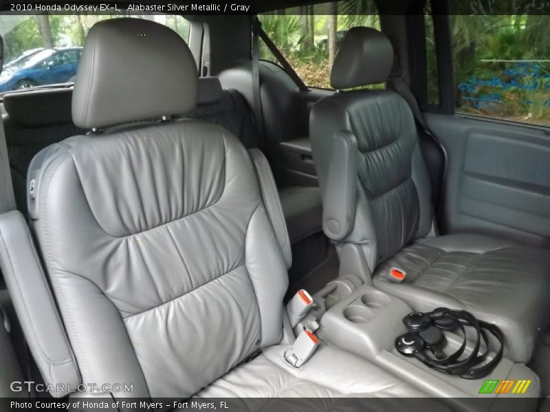 Alabaster Silver Metallic / Gray 2010 Honda Odyssey EX-L