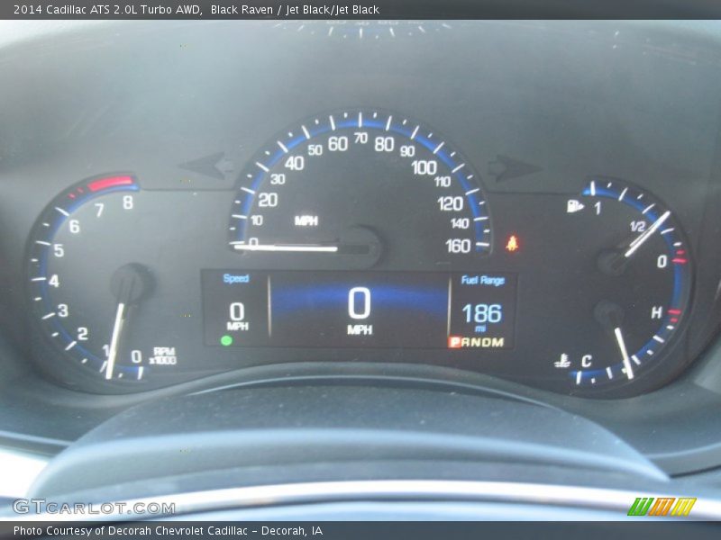 Black Raven / Jet Black/Jet Black 2014 Cadillac ATS 2.0L Turbo AWD