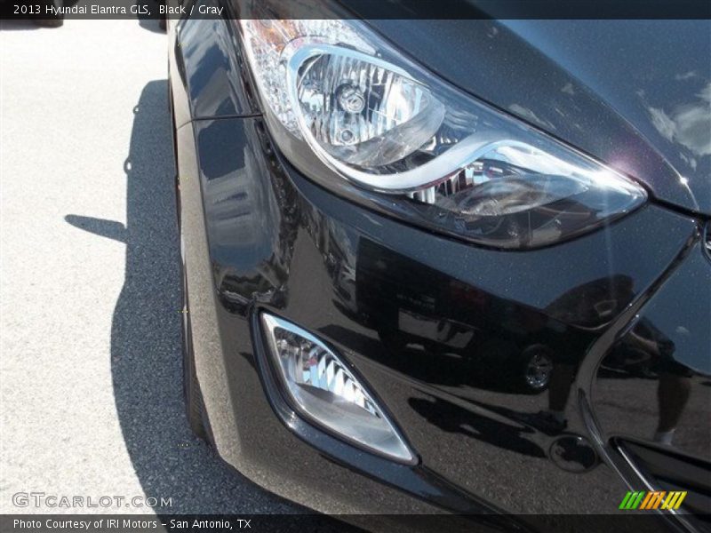 Black / Gray 2013 Hyundai Elantra GLS