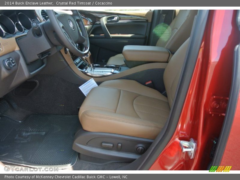 Crystal Red Tintcoat / Cocaccino 2014 Buick Enclave Leather