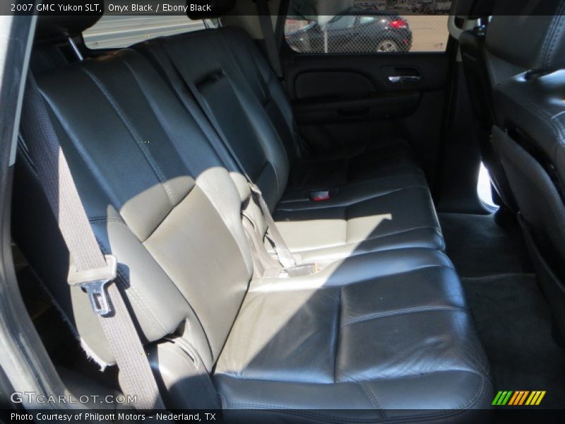 Onyx Black / Ebony Black 2007 GMC Yukon SLT