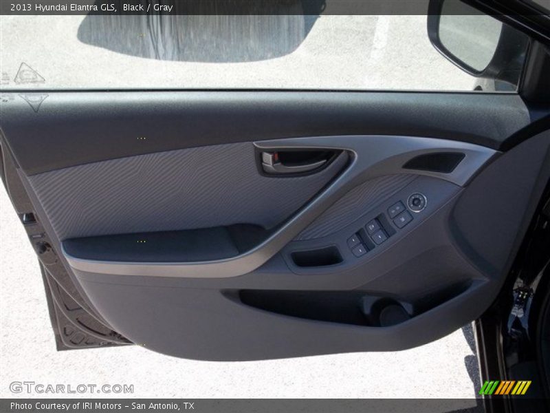 Black / Gray 2013 Hyundai Elantra GLS