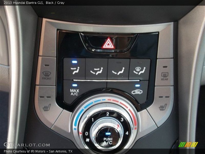 Black / Gray 2013 Hyundai Elantra GLS