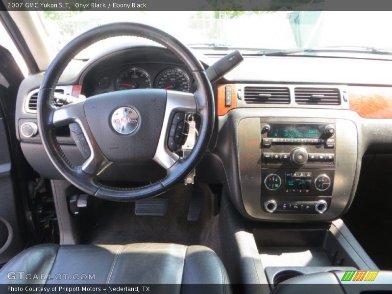 Onyx Black / Ebony Black 2007 GMC Yukon SLT