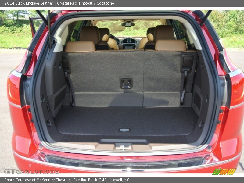 Crystal Red Tintcoat / Cocaccino 2014 Buick Enclave Leather
