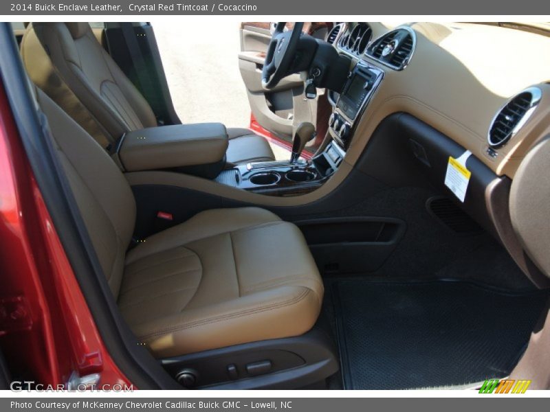 Crystal Red Tintcoat / Cocaccino 2014 Buick Enclave Leather