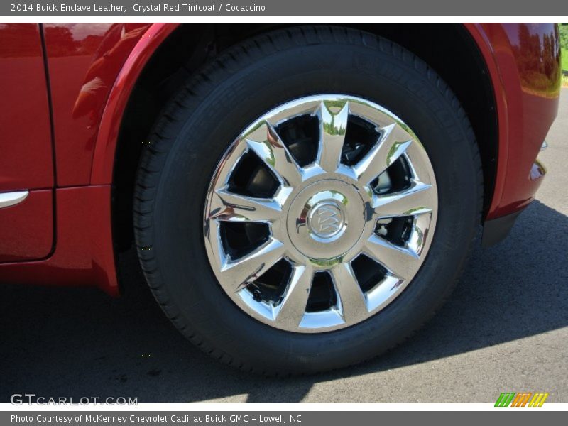 Crystal Red Tintcoat / Cocaccino 2014 Buick Enclave Leather